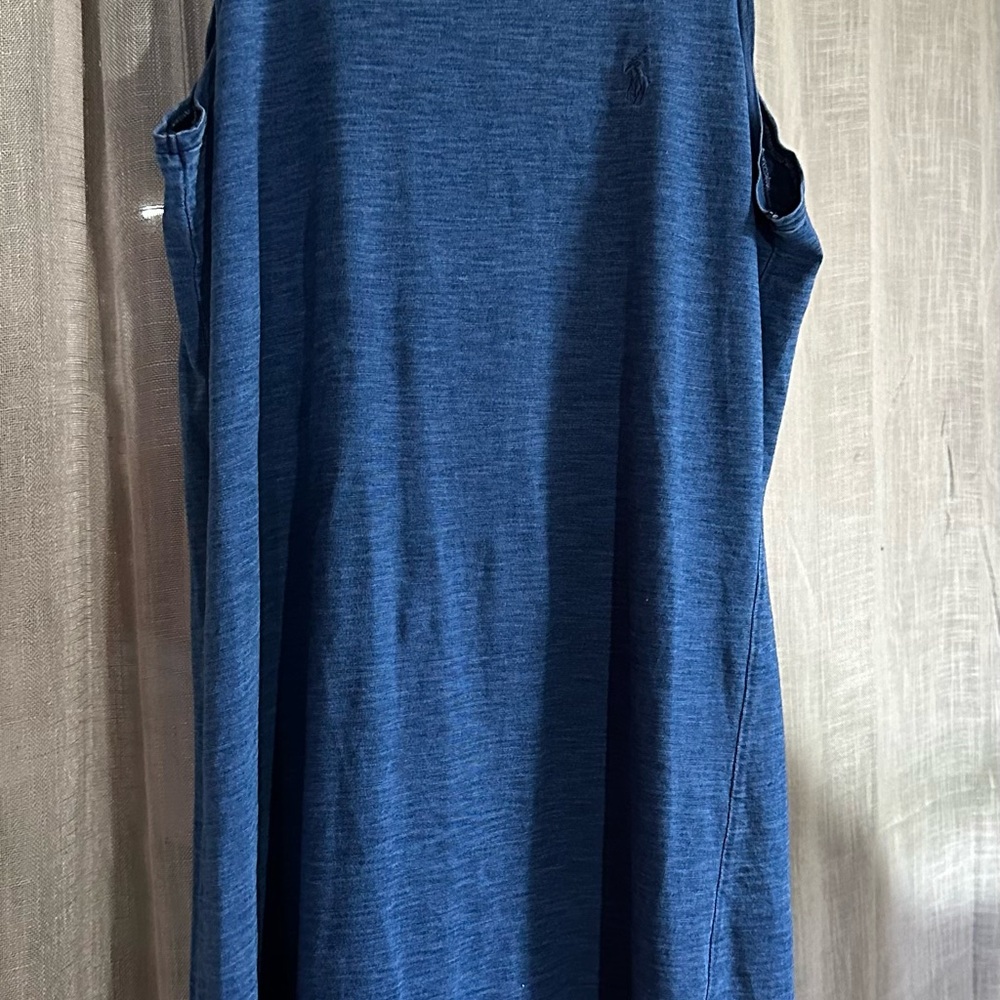 Polo Ralph Lauren Navy Sleeveless Dress